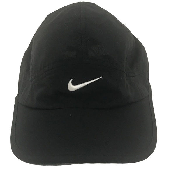 Nike Featherlight dri-fit Adjustable Black Ball Cap - Picture 1 of 16